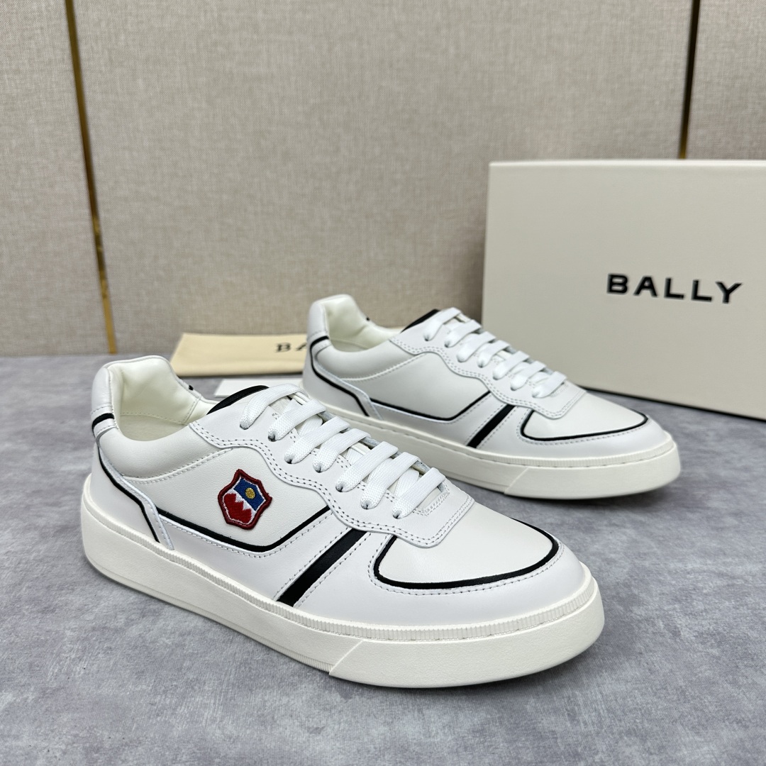 💋💍BL家新品  BAL*Y/巴-利 男士皮革休闲运动鞋出货
，经典休闲运动鞋型，鞋面采用小牛皮和绒面皮