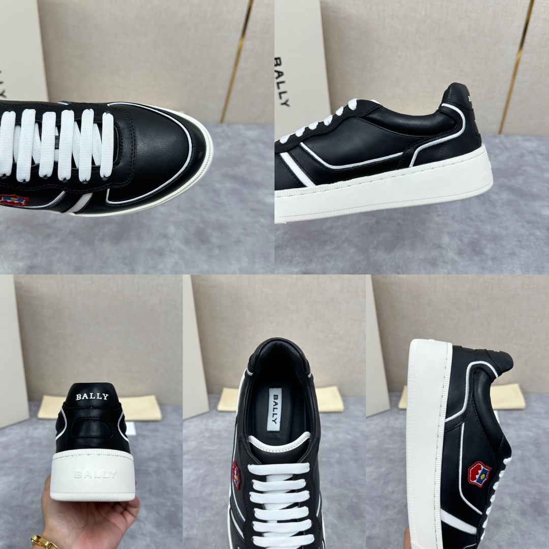 💋💍BL家新品  BAL*Y/巴-利 男士皮革休闲运动鞋出货
，经典休闲运动鞋型，鞋面采用小牛皮和绒面皮