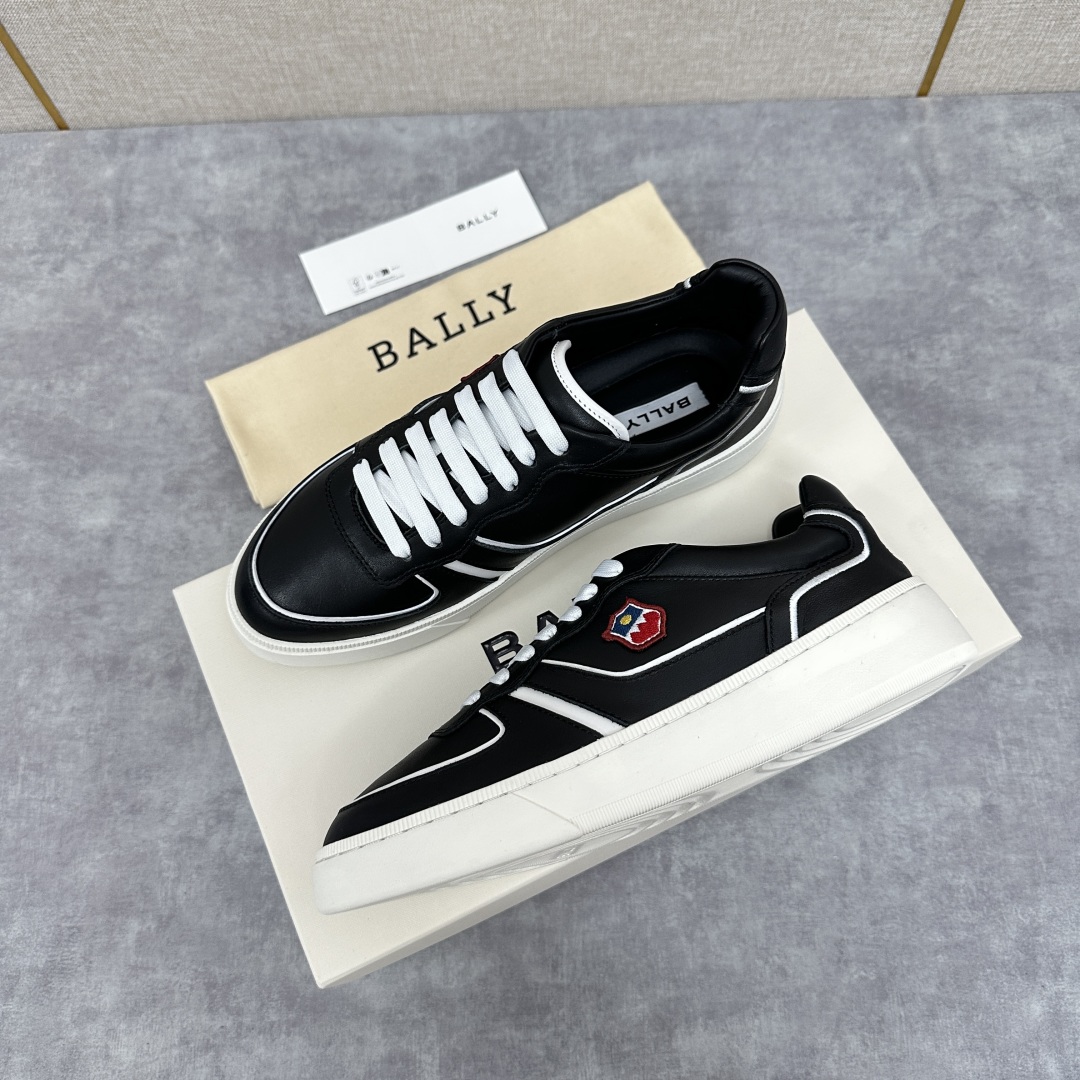 💋💍BL家新品  BAL*Y/巴-利 男士皮革休闲运动鞋出货
，经典休闲运动鞋型，鞋面采用小牛皮和绒面皮