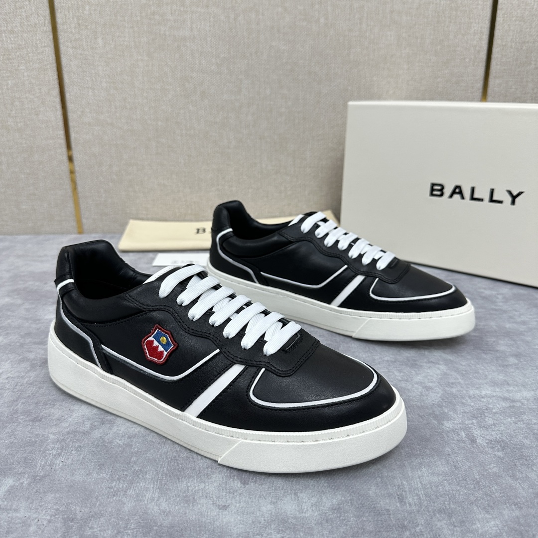 💋💍BL家新品  BAL*Y/巴-利 男士皮革休闲运动鞋出货
，经典休闲运动鞋型，鞋面采用小牛皮和绒面皮