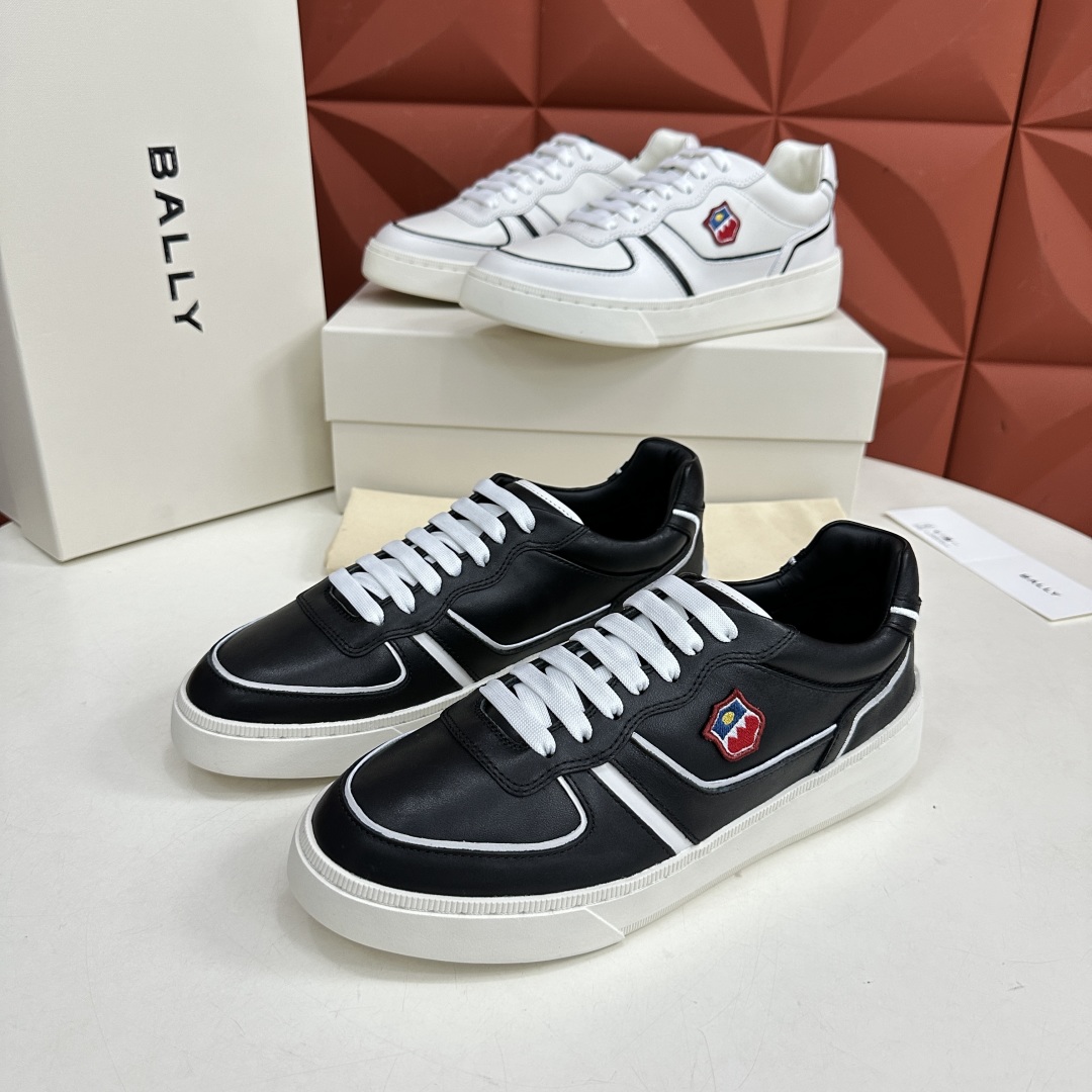 💋💍BL家新品  BAL*Y/巴-利 男士皮革休闲运动鞋出货
，经典休闲运动鞋型，鞋面采用小牛皮和绒面皮
