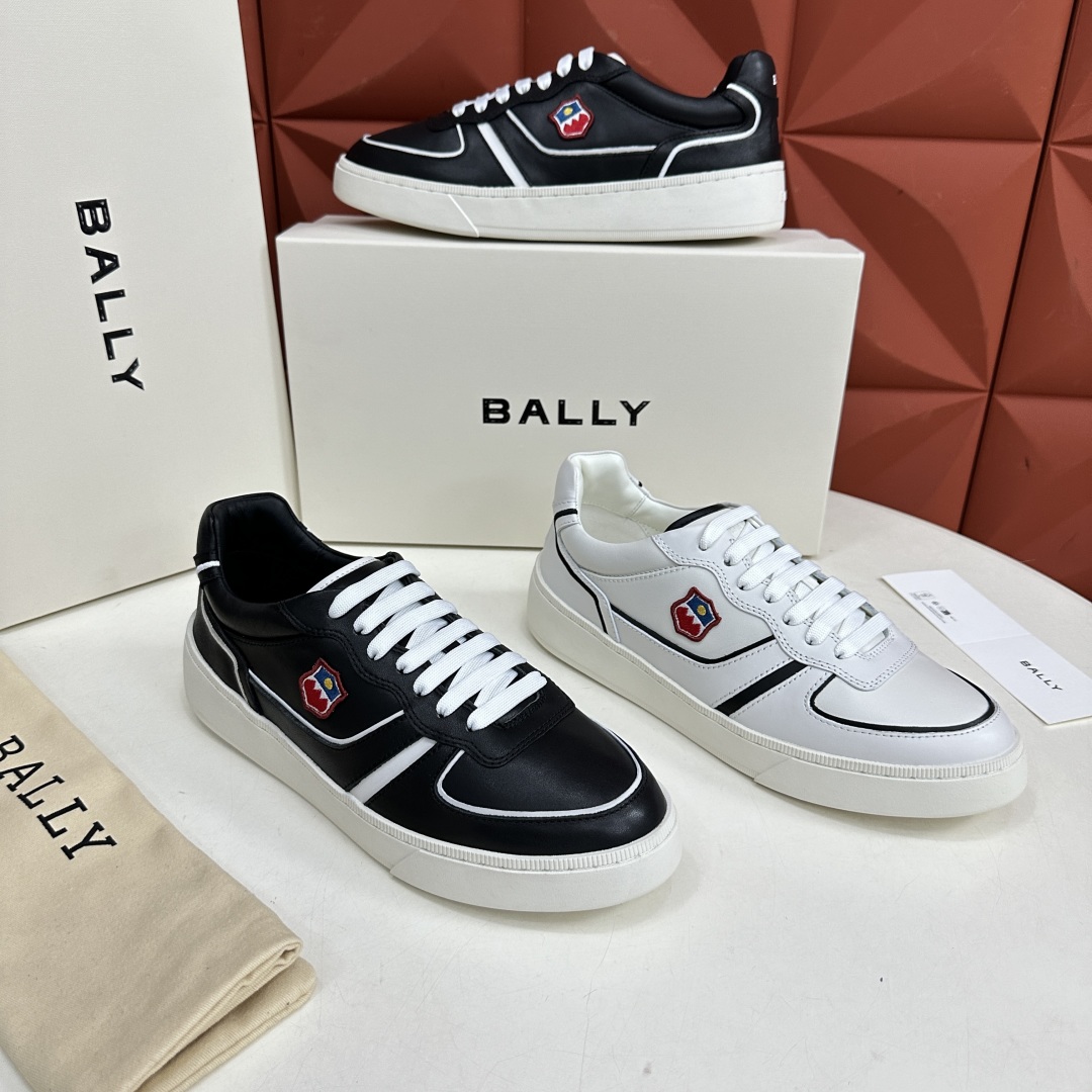 💋💍BL家新品  BAL*Y/巴-利 男士皮革休闲运动鞋出货
，经典休闲运动鞋型，鞋面采用小牛皮和绒面皮