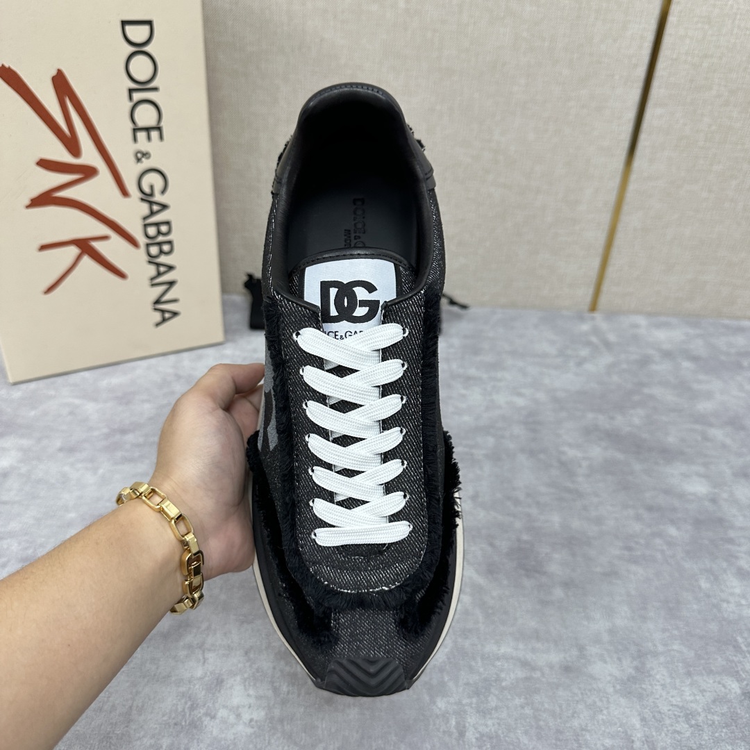💋💍DG 家新品   Dolce &Gabban*  杜嘉～班纳  Cushion 毛巾棉拼接材质休闲运