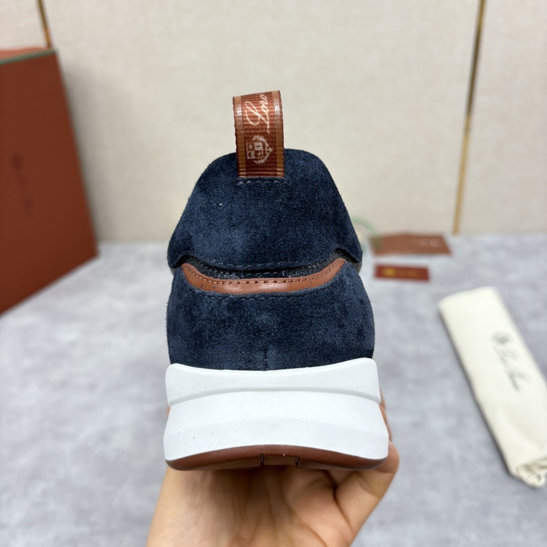 💋💍LP 家新品 Loro Pian* 诺悠*翩雅 Week End Walk 男士牛皮拼接