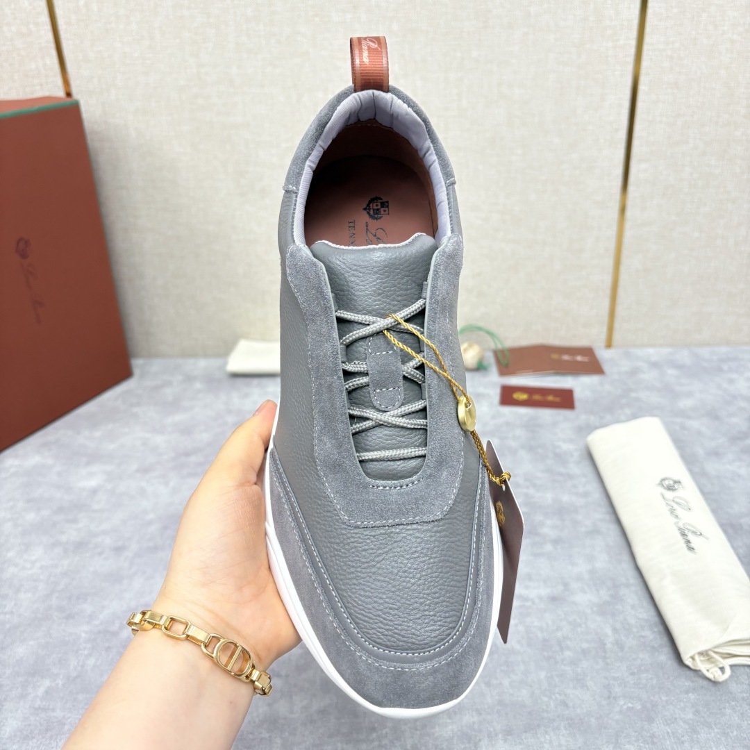 💋💍LP 家新品 Loro Pian* 诺悠*翩雅 Week End Walk 男士牛皮拼接