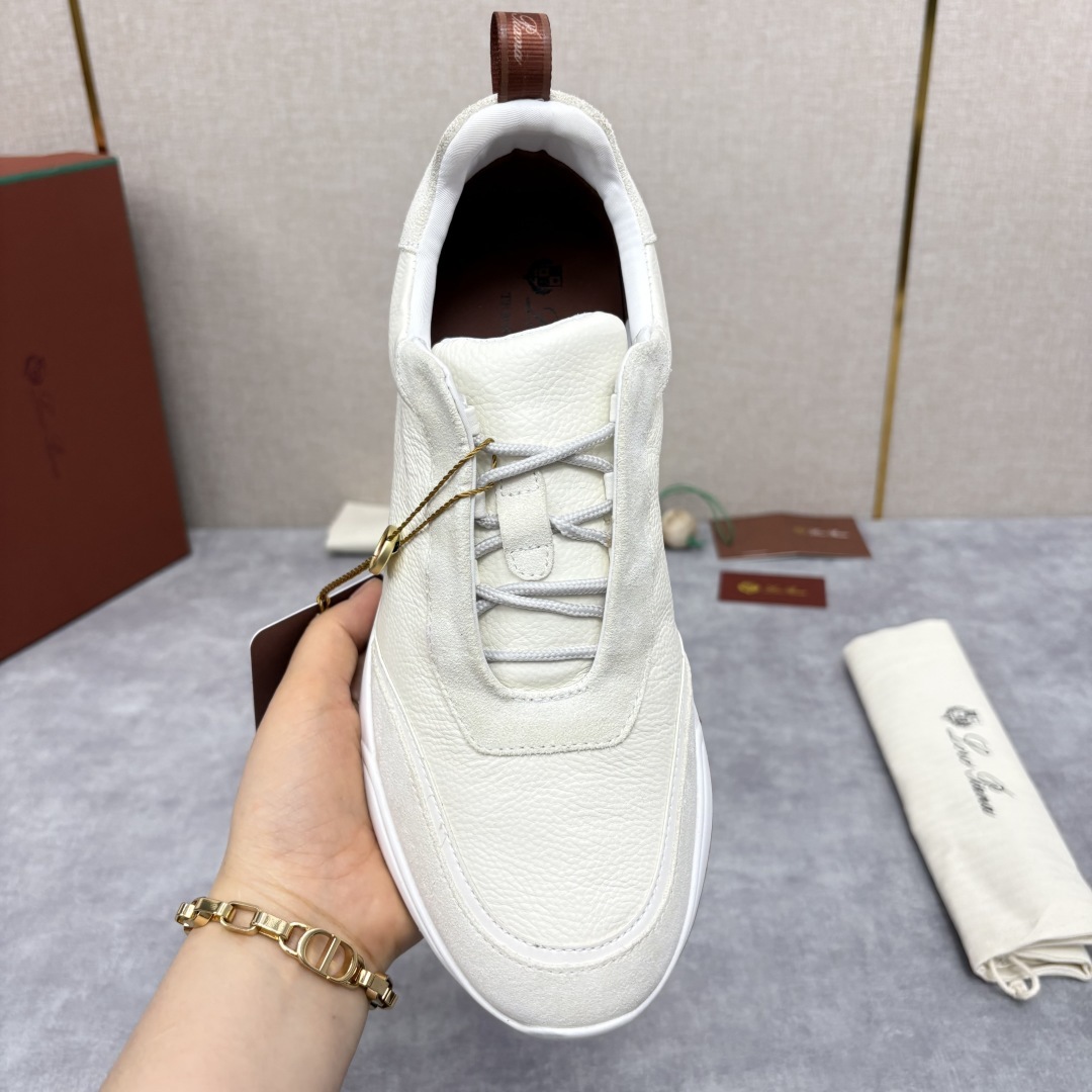 💋💍LP 家新品 Loro Pian* 诺悠*翩雅 Week End Walk 男士牛皮拼接