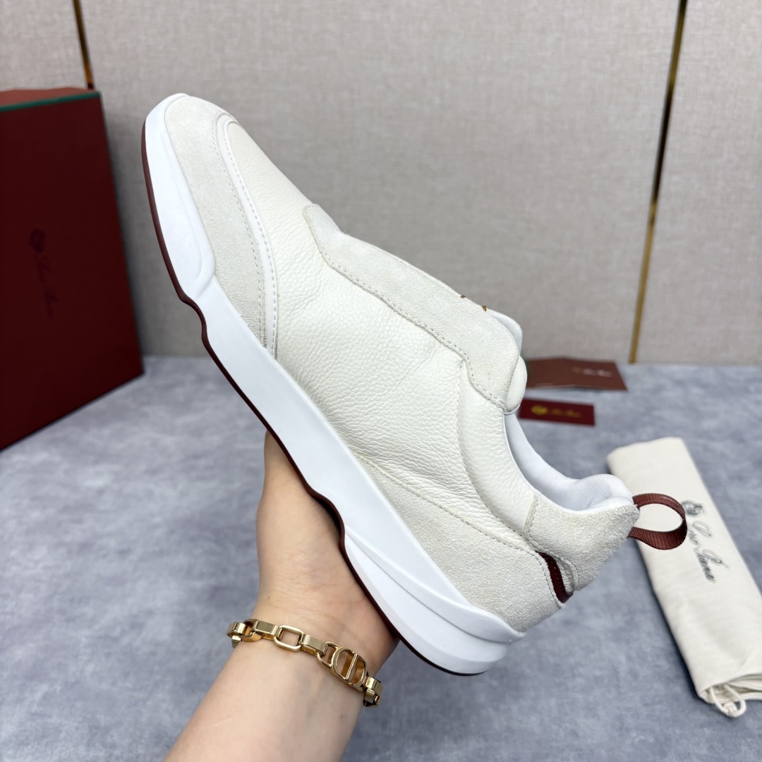 💋💍LP 家新品 Loro Pian* 诺悠*翩雅 Week End Walk 男士牛皮拼接