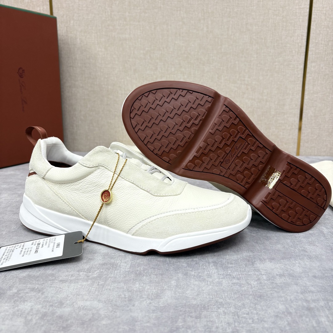💋💍LP 家新品 Loro Pian* 诺悠*翩雅 Week End Walk 男士牛皮拼接