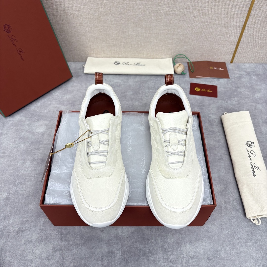💋💍LP 家新品 Loro Pian* 诺悠*翩雅 Week End Walk 男士牛皮拼接