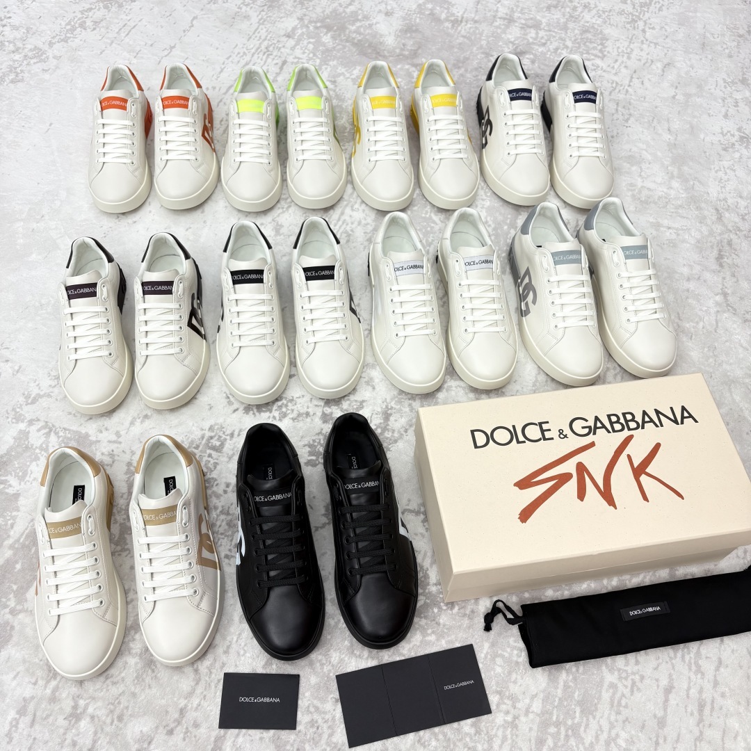 💋💍D &G 杜嘉-班纳(Dolce & Gabban*) 挑选您的全新运动鞋板鞋。简约廓形缀以对比感