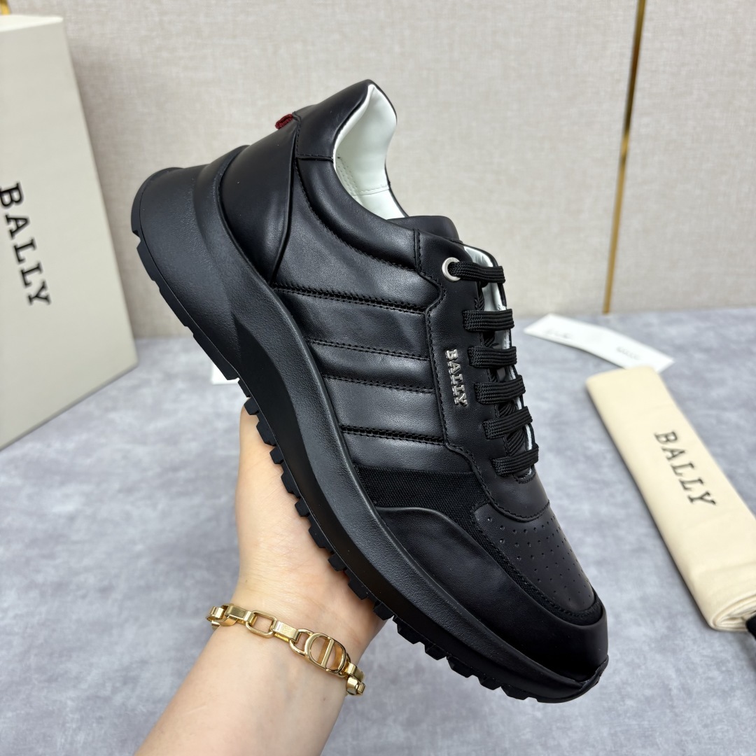 💋💍BL家新品 BAL*Y 巴-利 Dessye 低帮拼接新款休闲运动鞋 高品质细节
