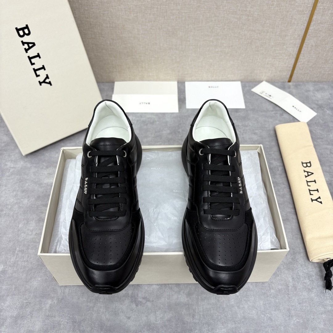 💋💍BL家新品 BAL*Y 巴-利 Dessye 低帮拼接新款休闲运动鞋 高品质细节