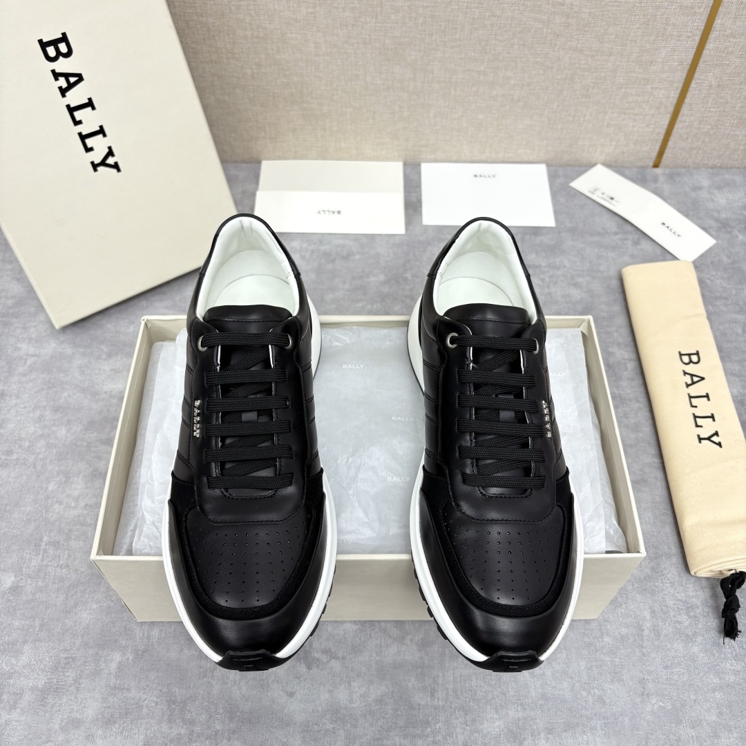 💋💍BL家新品 BAL*Y 巴-利 Dessye 低帮拼接新款休闲运动鞋 高品质细节