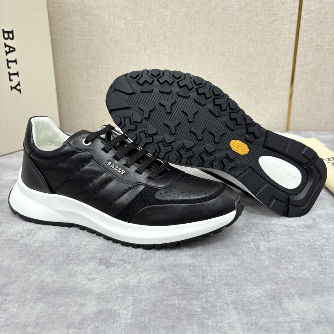 💋💍BL家新品 BAL*Y 巴-利 Dessye 低帮拼接新款休闲运动鞋 高品质细节