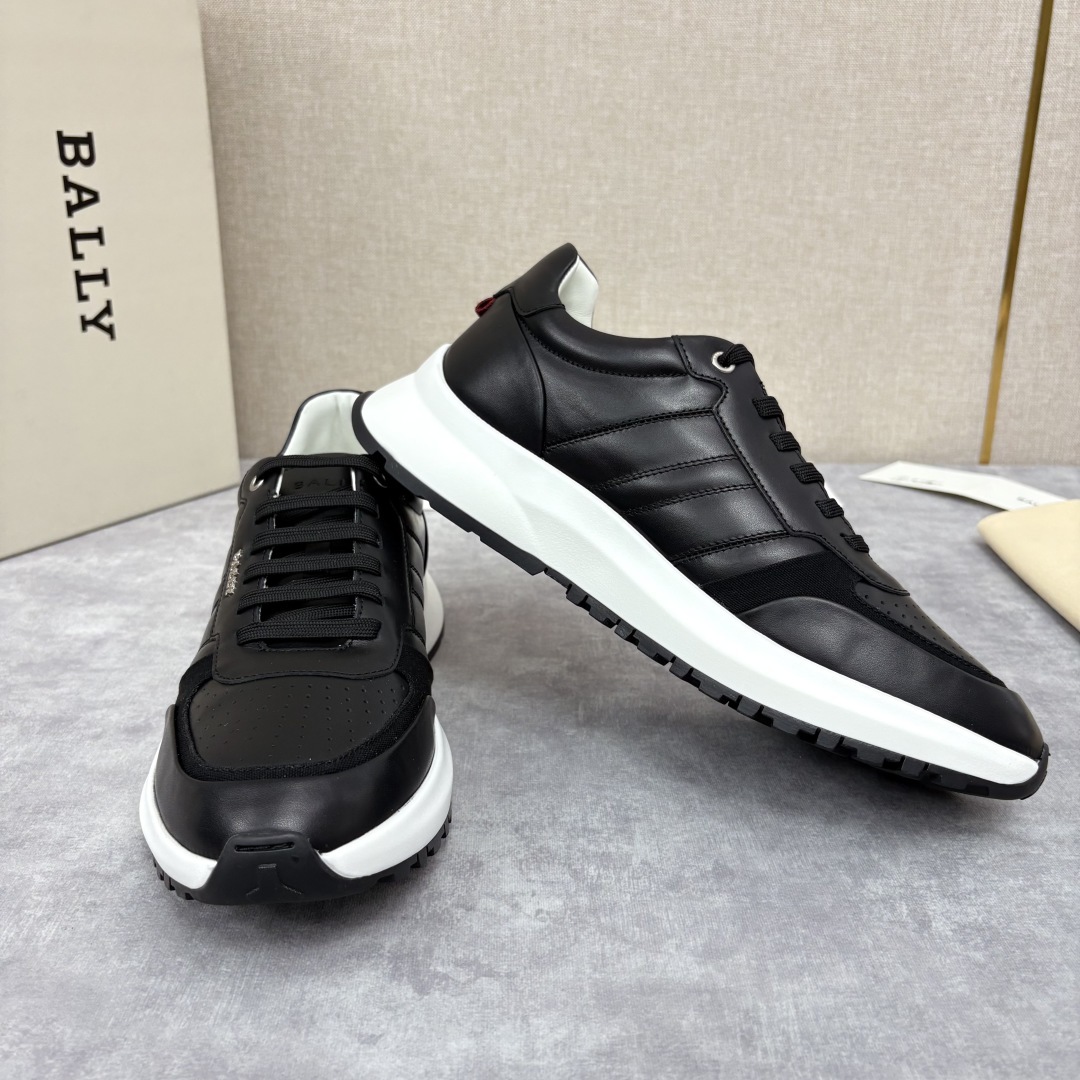 💋💍BL家新品 BAL*Y 巴-利 Dessye 低帮拼接新款休闲运动鞋 高品质细节