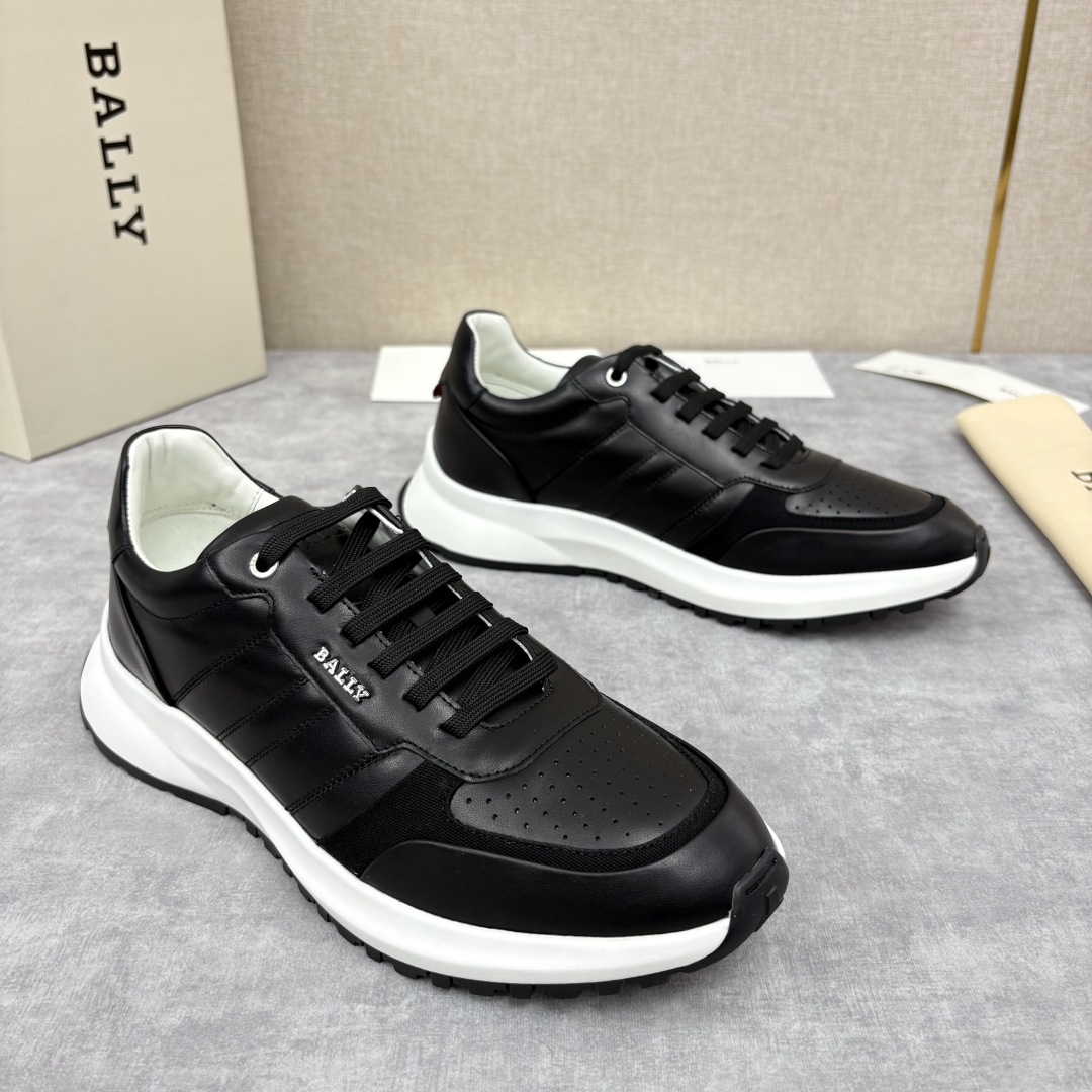 💋💍BL家新品 BAL*Y 巴-利 Dessye 低帮拼接新款休闲运动鞋 高品质细节