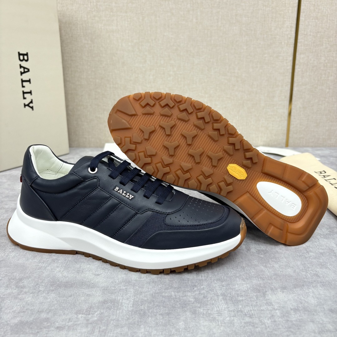💋💍BL家新品 BAL*Y 巴-利 Dessye 低帮拼接新款休闲运动鞋 高品质细节