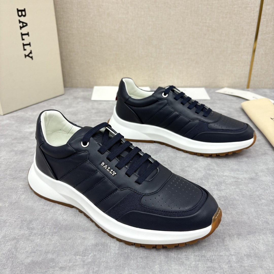 💋💍BL家新品 BAL*Y 巴-利 Dessye 低帮拼接新款休闲运动鞋 高品质细节