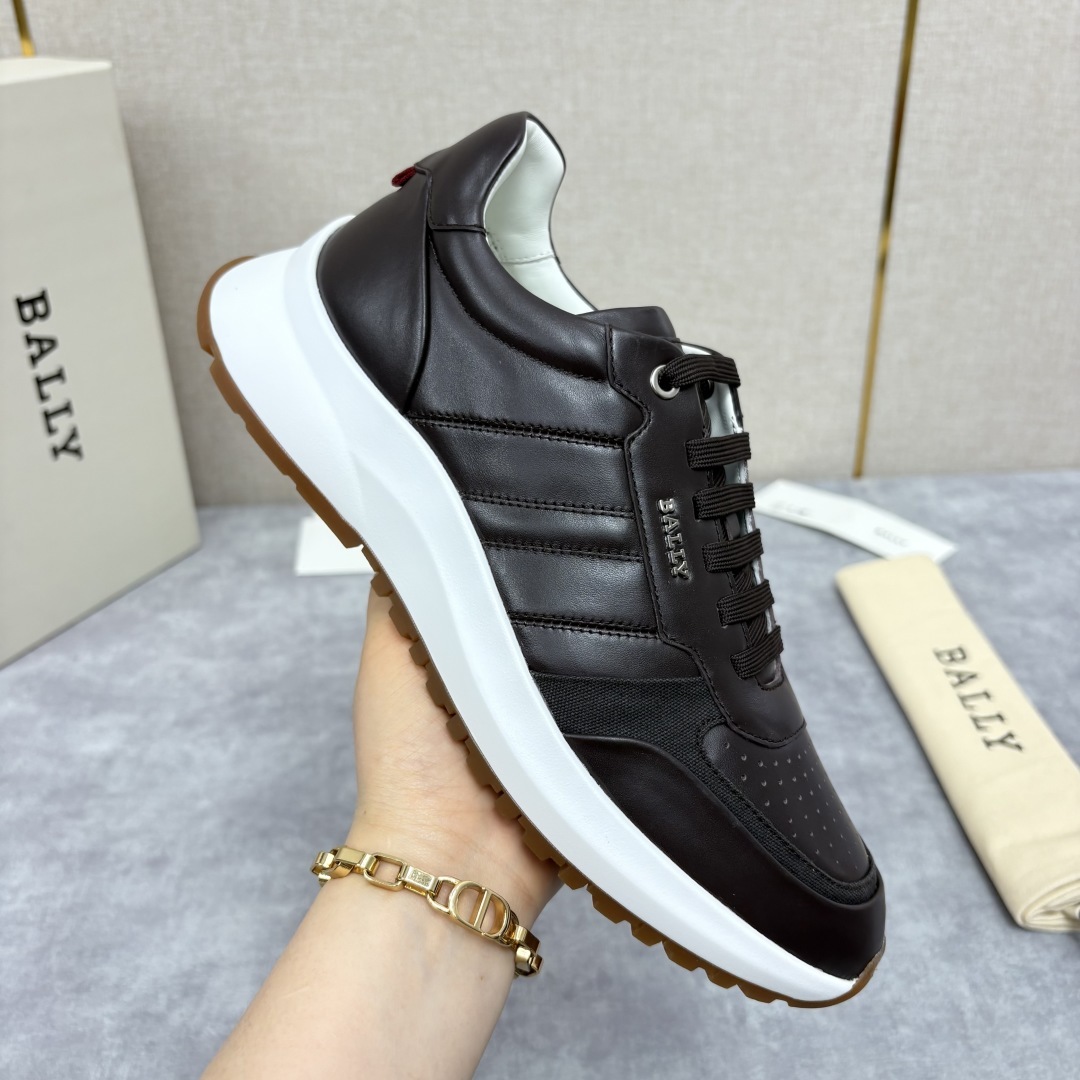 💋💍BL家新品 BAL*Y 巴-利 Dessye 低帮拼接新款休闲运动鞋 高品质细节