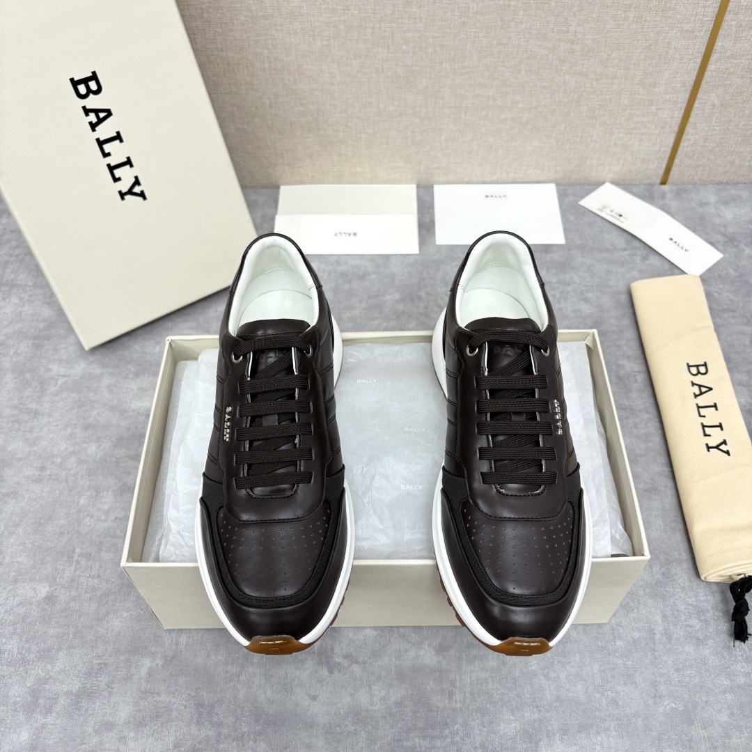 💋💍BL家新品 BAL*Y 巴-利 Dessye 低帮拼接新款休闲运动鞋 高品质细节