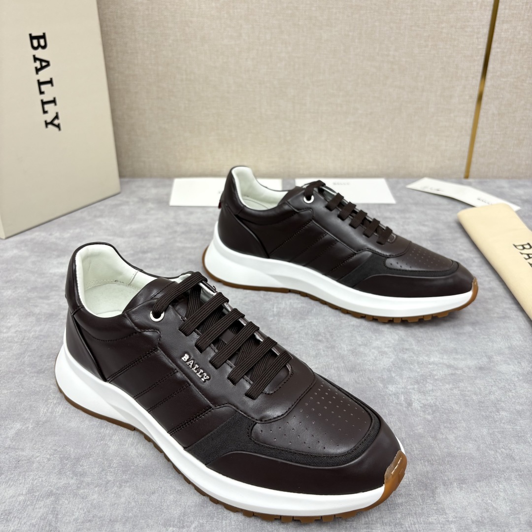 💋💍BL家新品 BAL*Y 巴-利 Dessye 低帮拼接新款休闲运动鞋 高品质细节