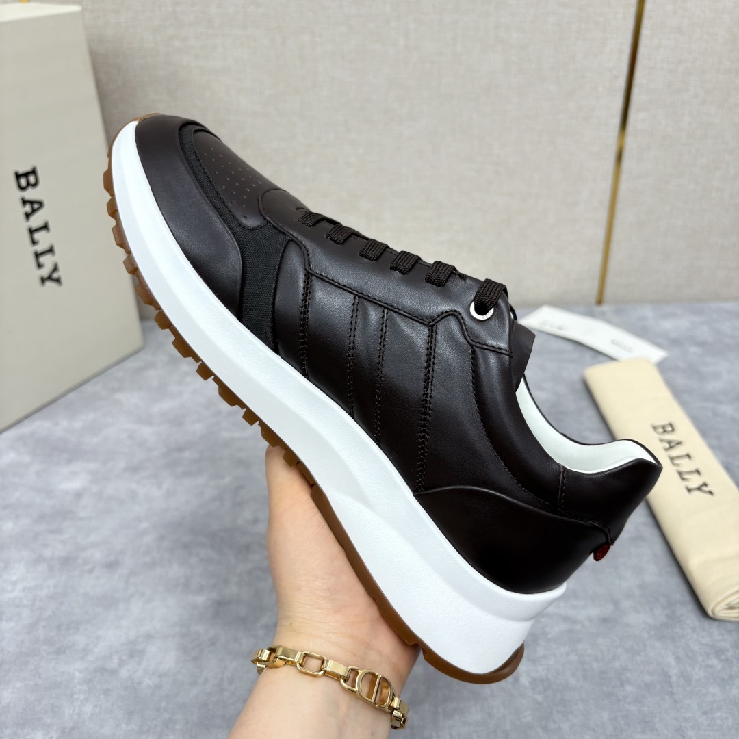 💋💍BL家新品 BAL*Y 巴-利 Dessye 低帮拼接新款休闲运动鞋 高品质细节