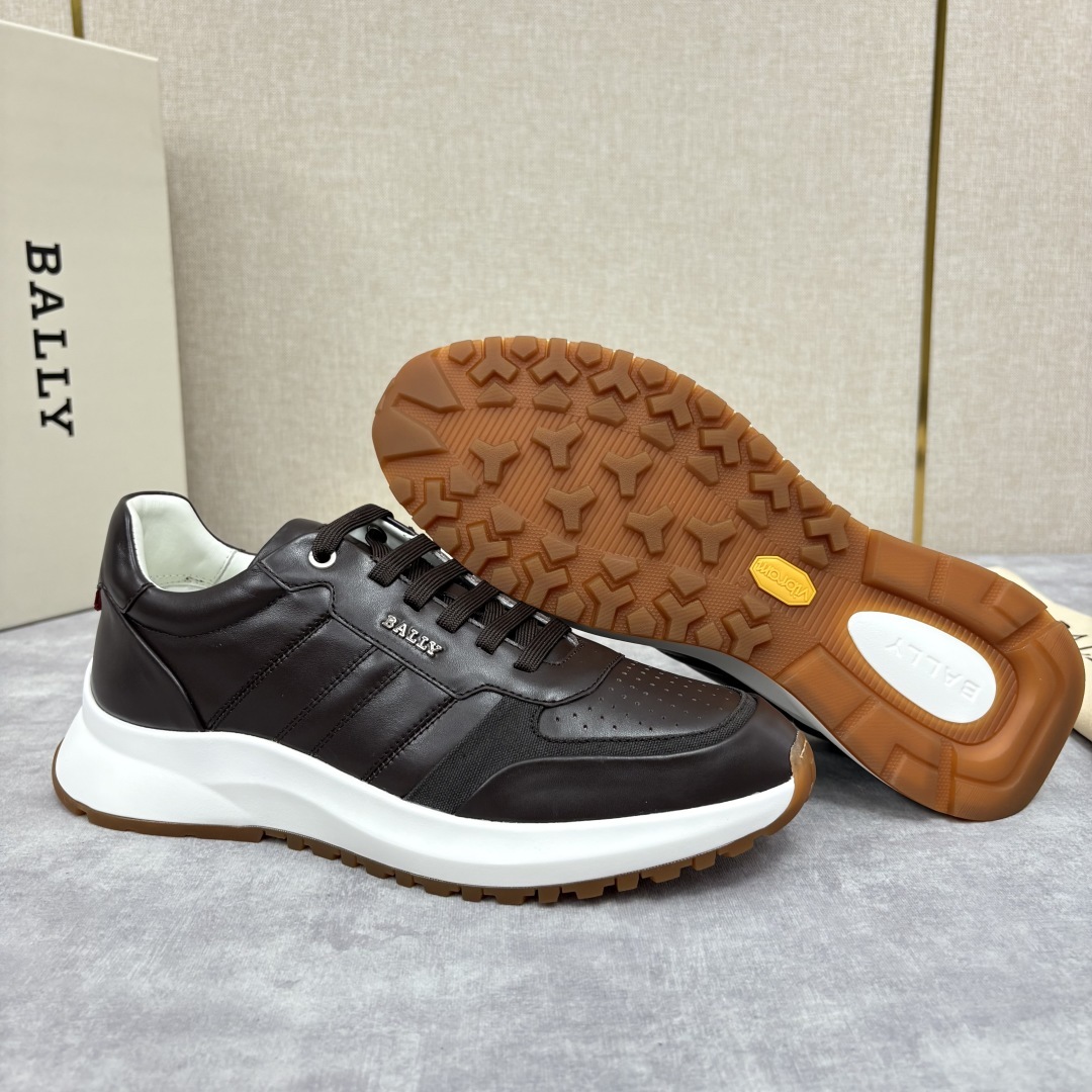 💋💍BL家新品 BAL*Y 巴-利 Dessye 低帮拼接新款休闲运动鞋 高品质细节