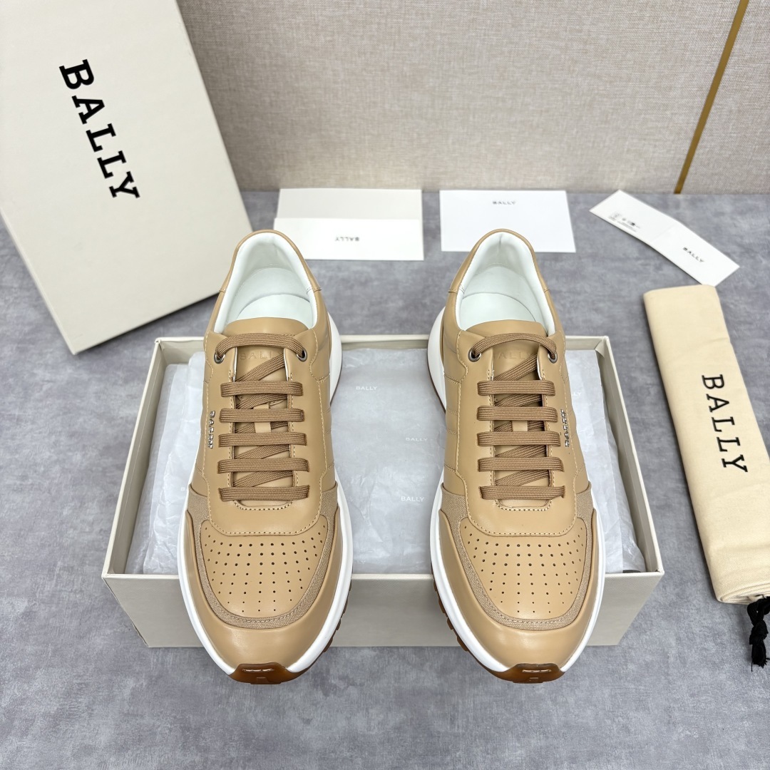 💋💍BL家新品 BAL*Y 巴-利 Dessye 低帮拼接新款休闲运动鞋 高品质细节