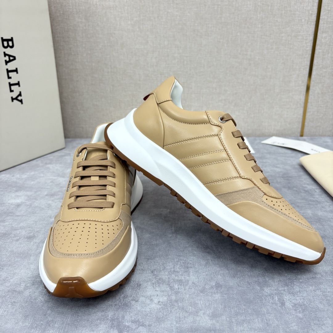 💋💍BL家新品 BAL*Y 巴-利 Dessye 低帮拼接新款休闲运动鞋 高品质细节