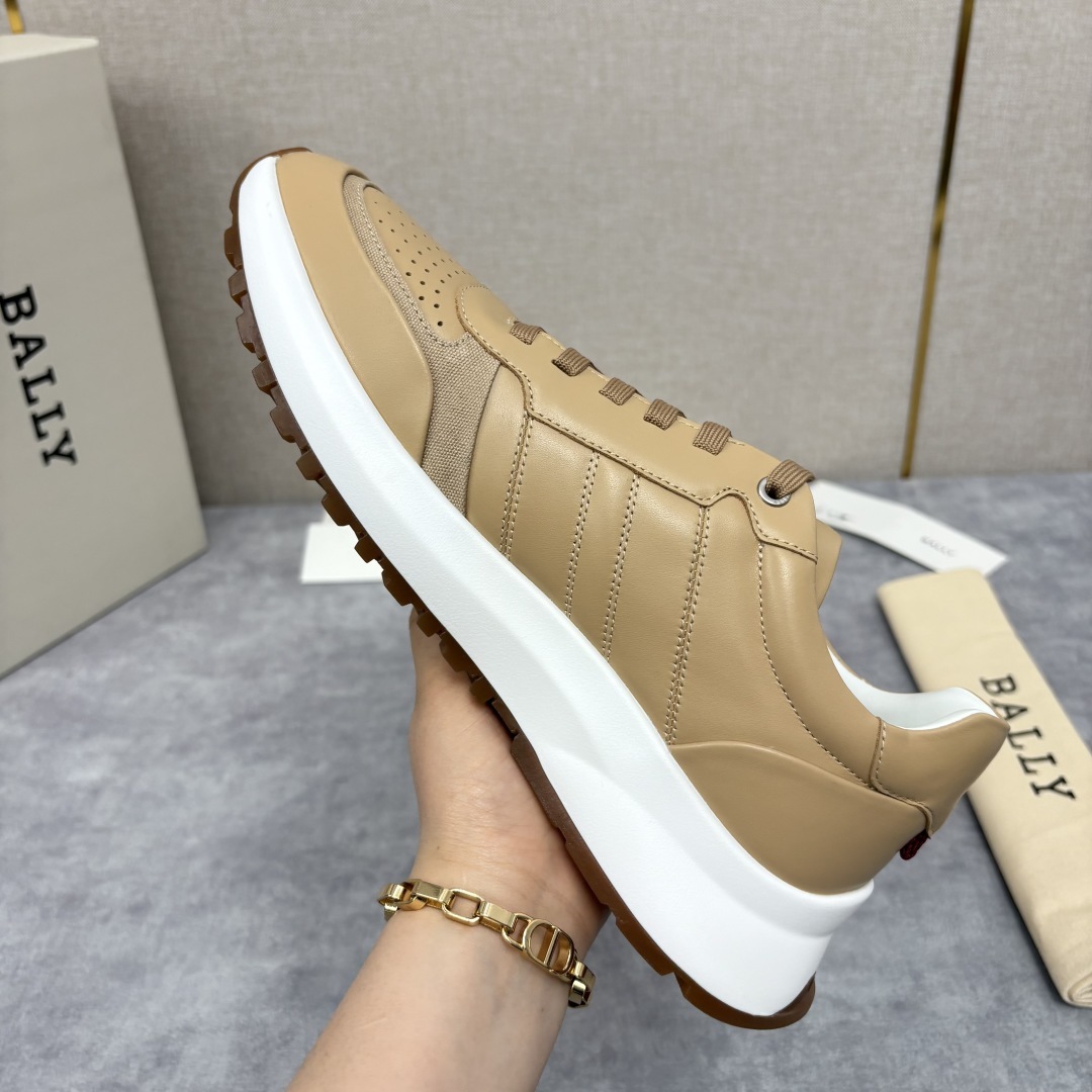 💋💍BL家新品 BAL*Y 巴-利 Dessye 低帮拼接新款休闲运动鞋 高品质细节
