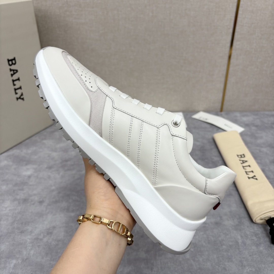 💋💍BL家新品   BAL*Y  巴-利   Dessye 低帮拼接新款休闲运动鞋    高品质细节  