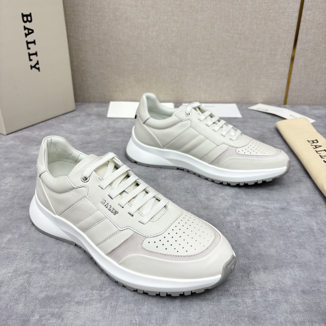 💋💍BL家新品   BAL*Y  巴-利   Dessye 低帮拼接新款休闲运动鞋    高品质细节  
