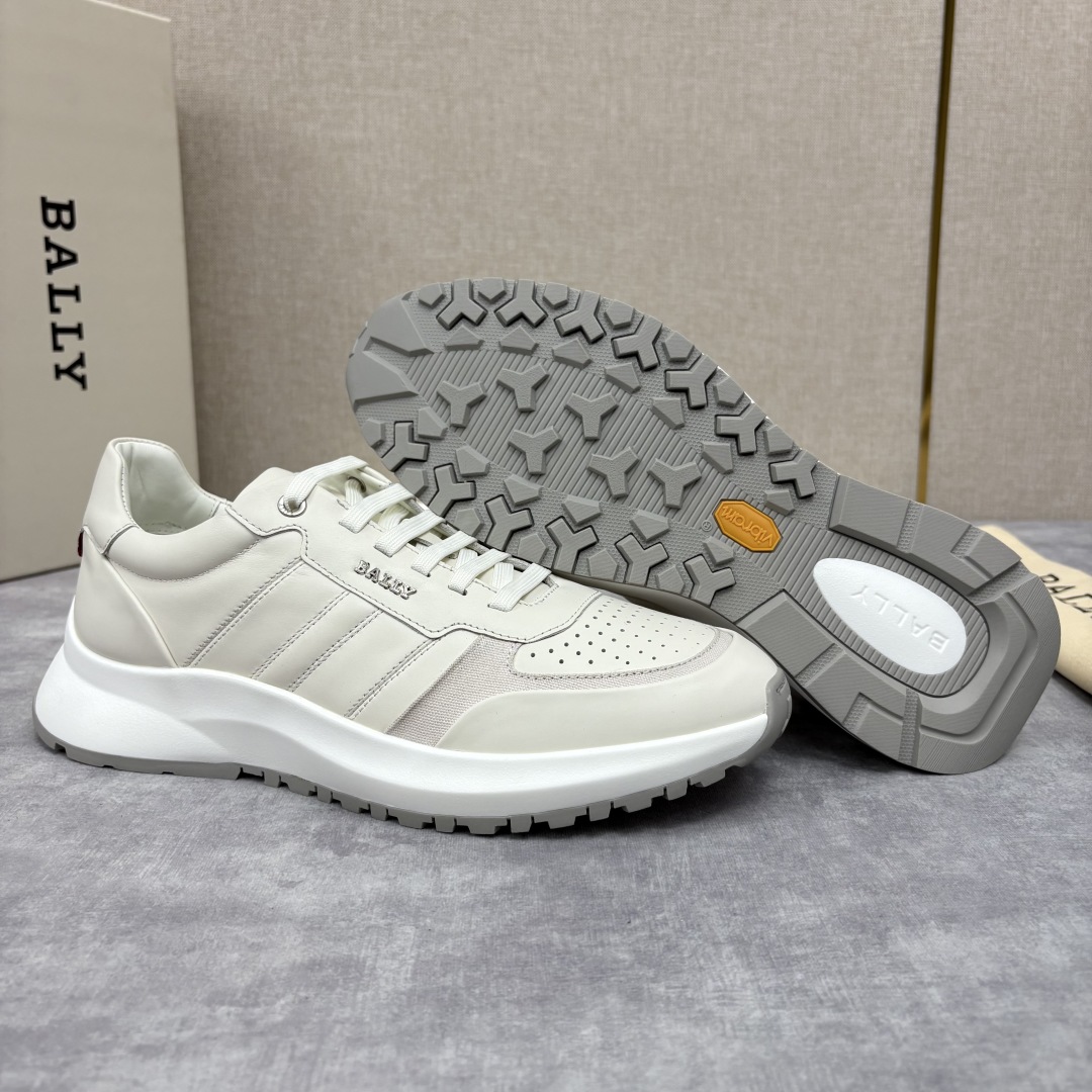 💋💍BL家新品   BAL*Y  巴-利   Dessye 低帮拼接新款休闲运动鞋    高品质细节  