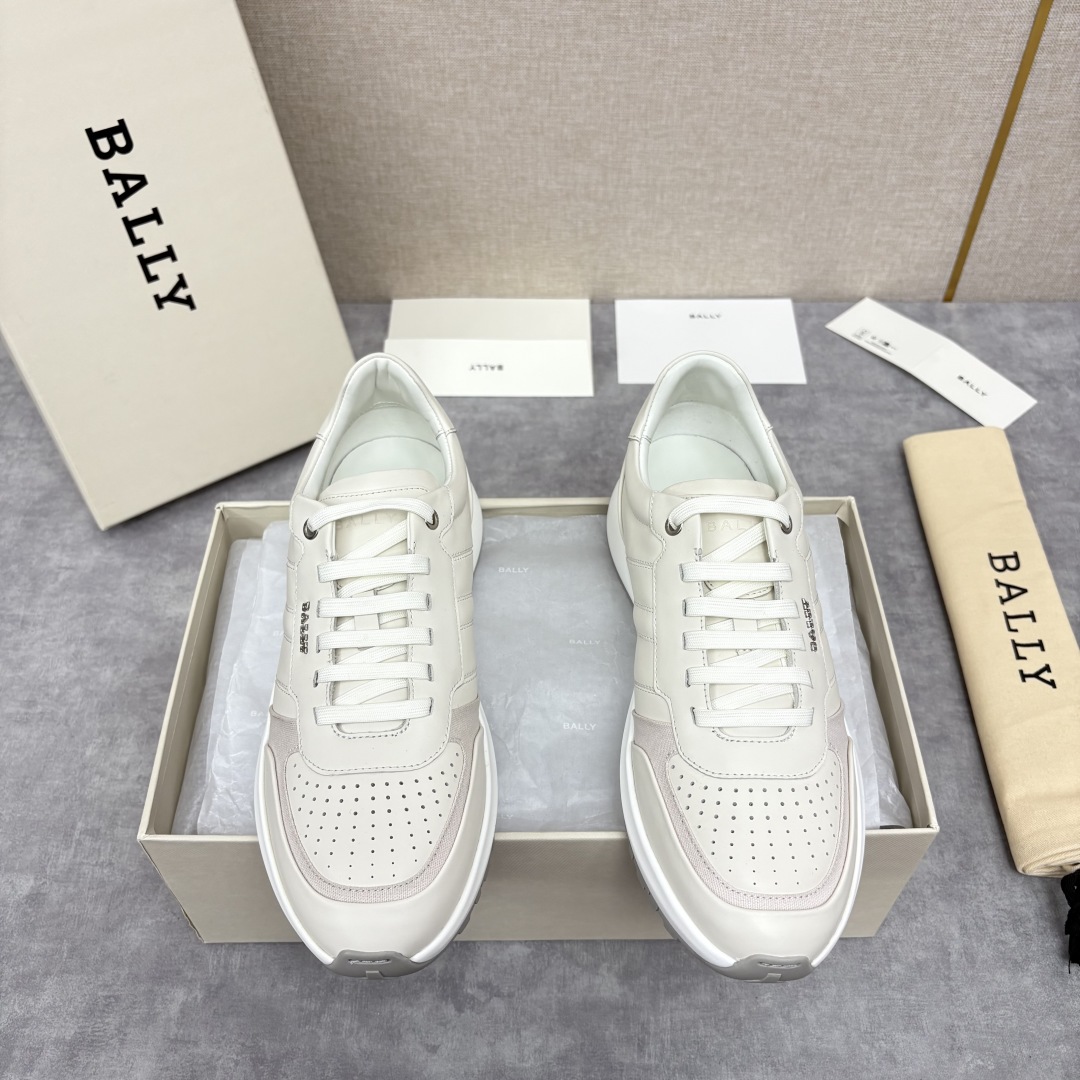 💋💍BL家新品   BAL*Y  巴-利   Dessye 低帮拼接新款休闲运动鞋    高品质细节  