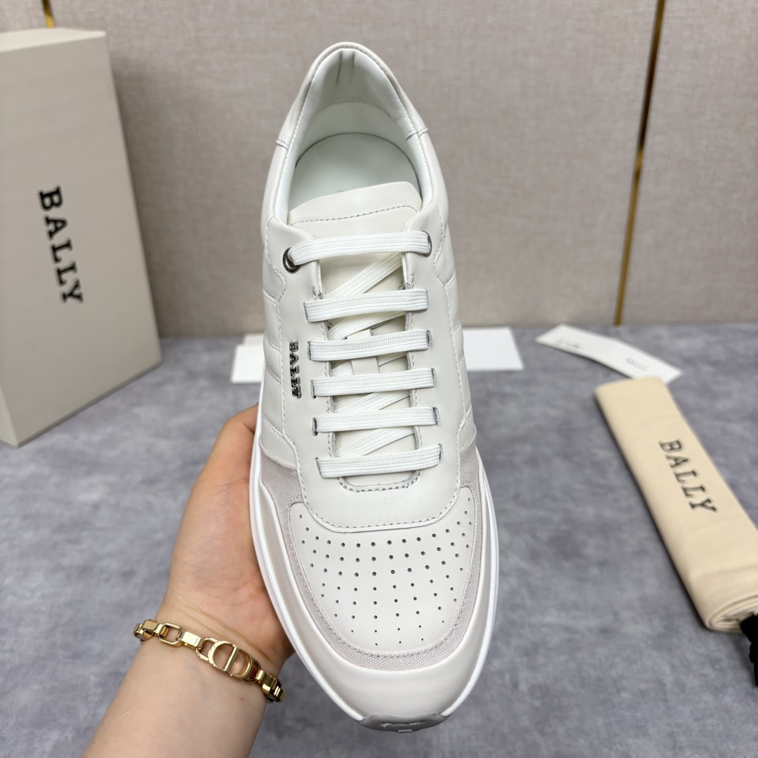 💋💍BL家新品   BAL*Y  巴-利   Dessye 低帮拼接新款休闲运动鞋    高品质细节  