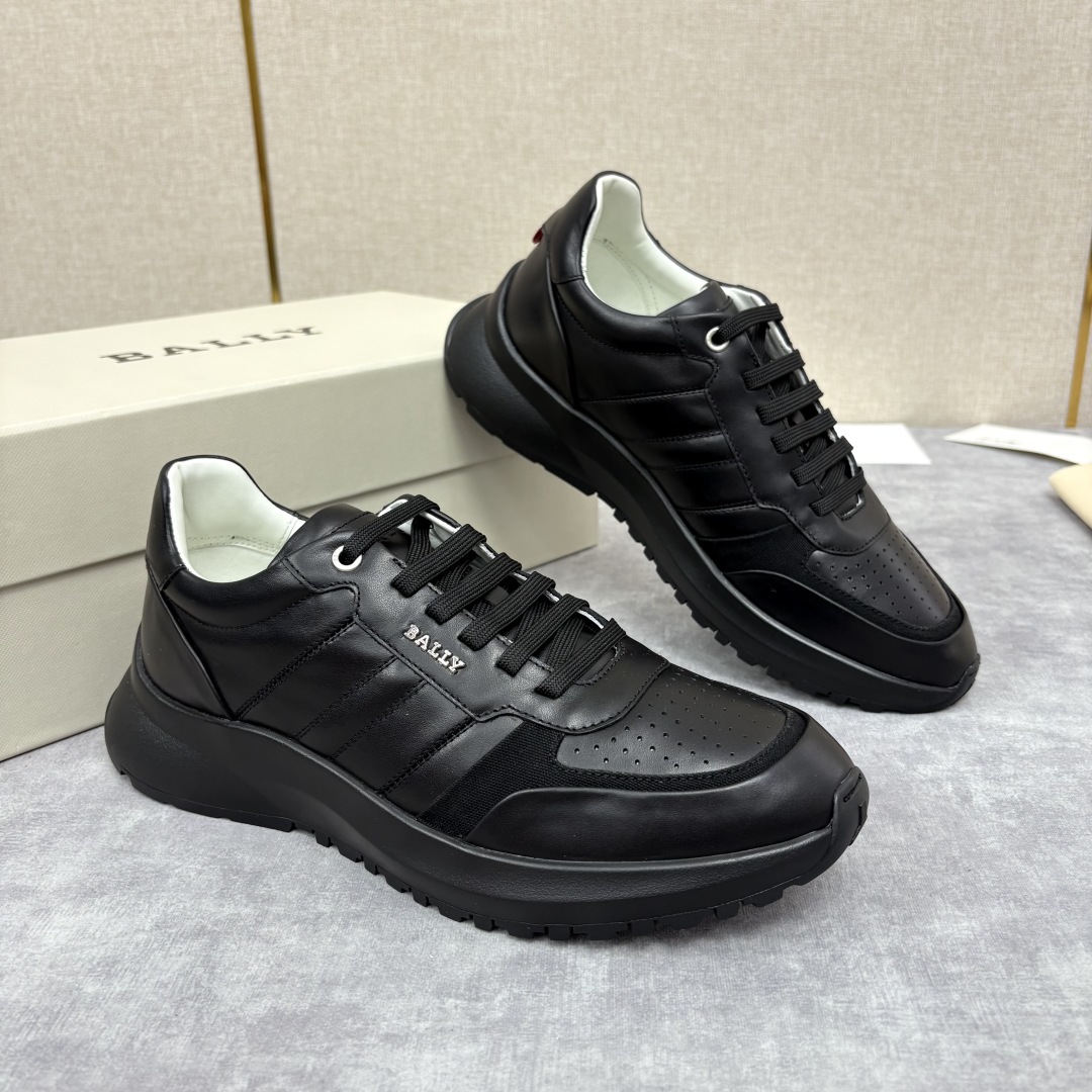 💋💍BL家新品 BAL*Y 巴-利 Dessye 低帮拼接新款休闲运动鞋 高品质细节