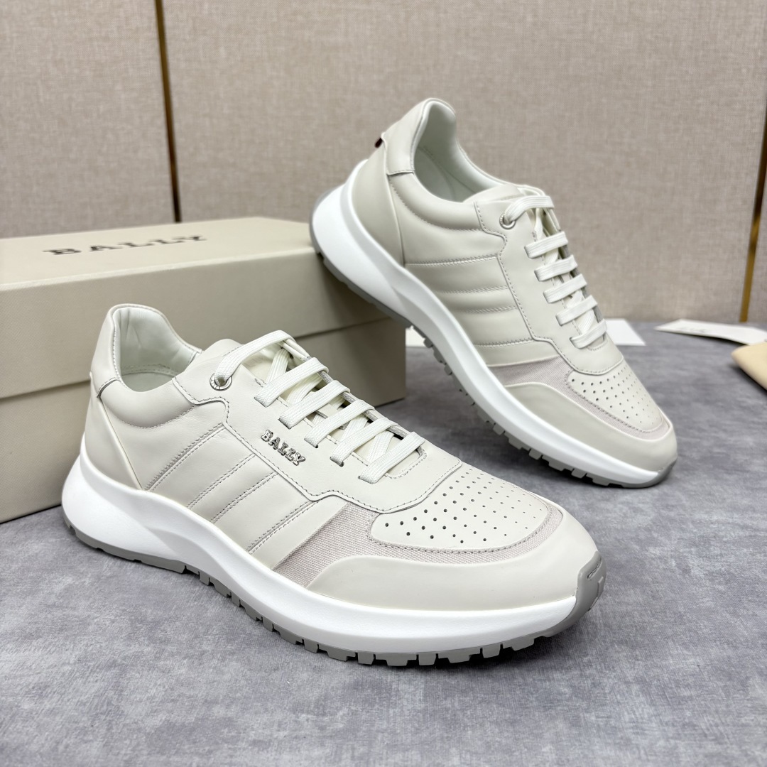 💋💍BL家新品 BAL*Y 巴-利 Dessye 低帮拼接新款休闲运动鞋 高品质细节
