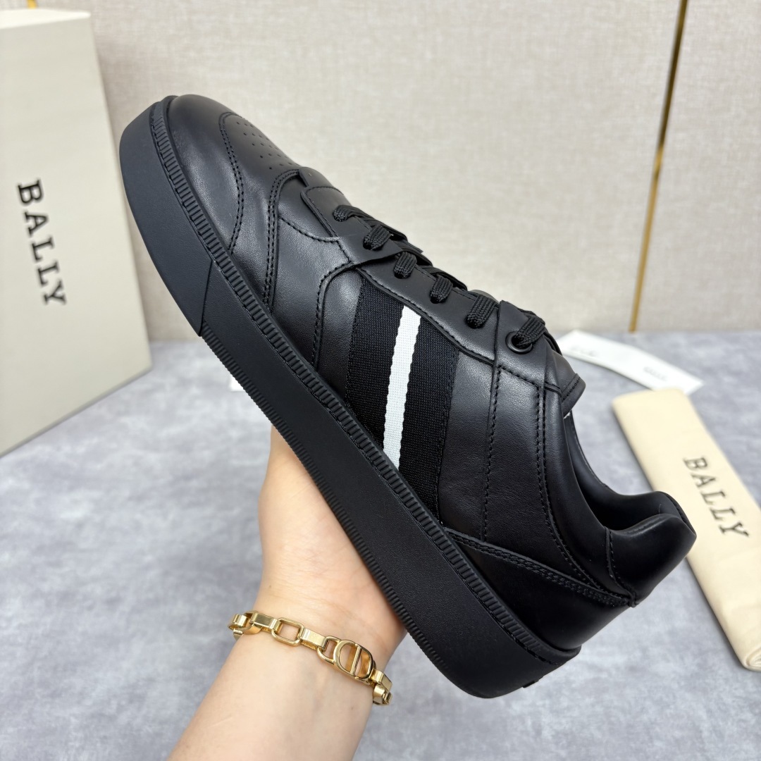 💋💍BL家新品 巴-利 BALL* 小白鞋系列新品上架 Tennis 条纹细节休闲运动鞋板鞋