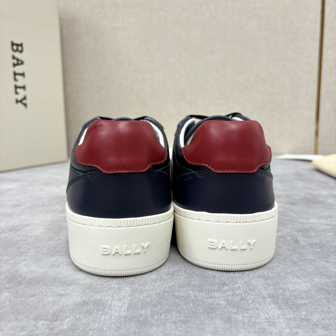 💋💍BL家新品 巴-利 BALL* 小白鞋系列新品上架 Tennis 条纹细节休闲运动鞋板鞋