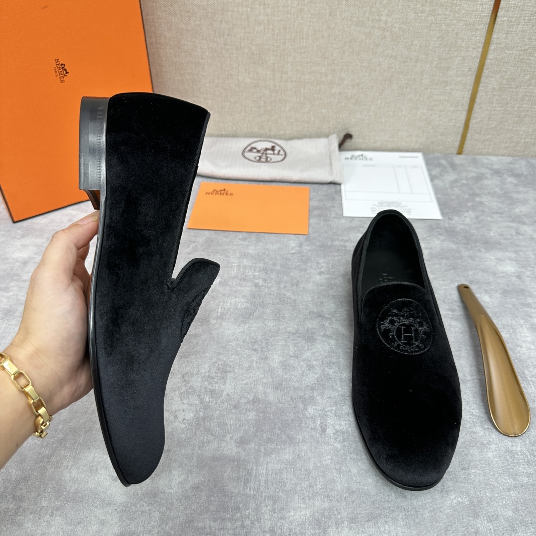 💋💍H家新品   Herme*  爱马-仕  德比乐福鞋皮鞋       官方RM B 8.650   