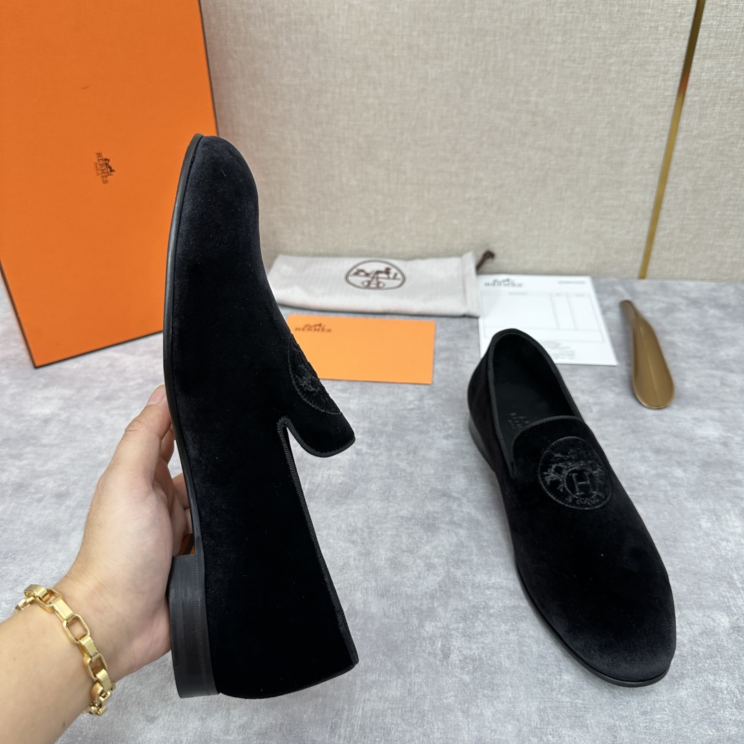 💋💍H家新品   Herme*  爱马-仕  德比乐福鞋皮鞋       官方RM B 8.650   