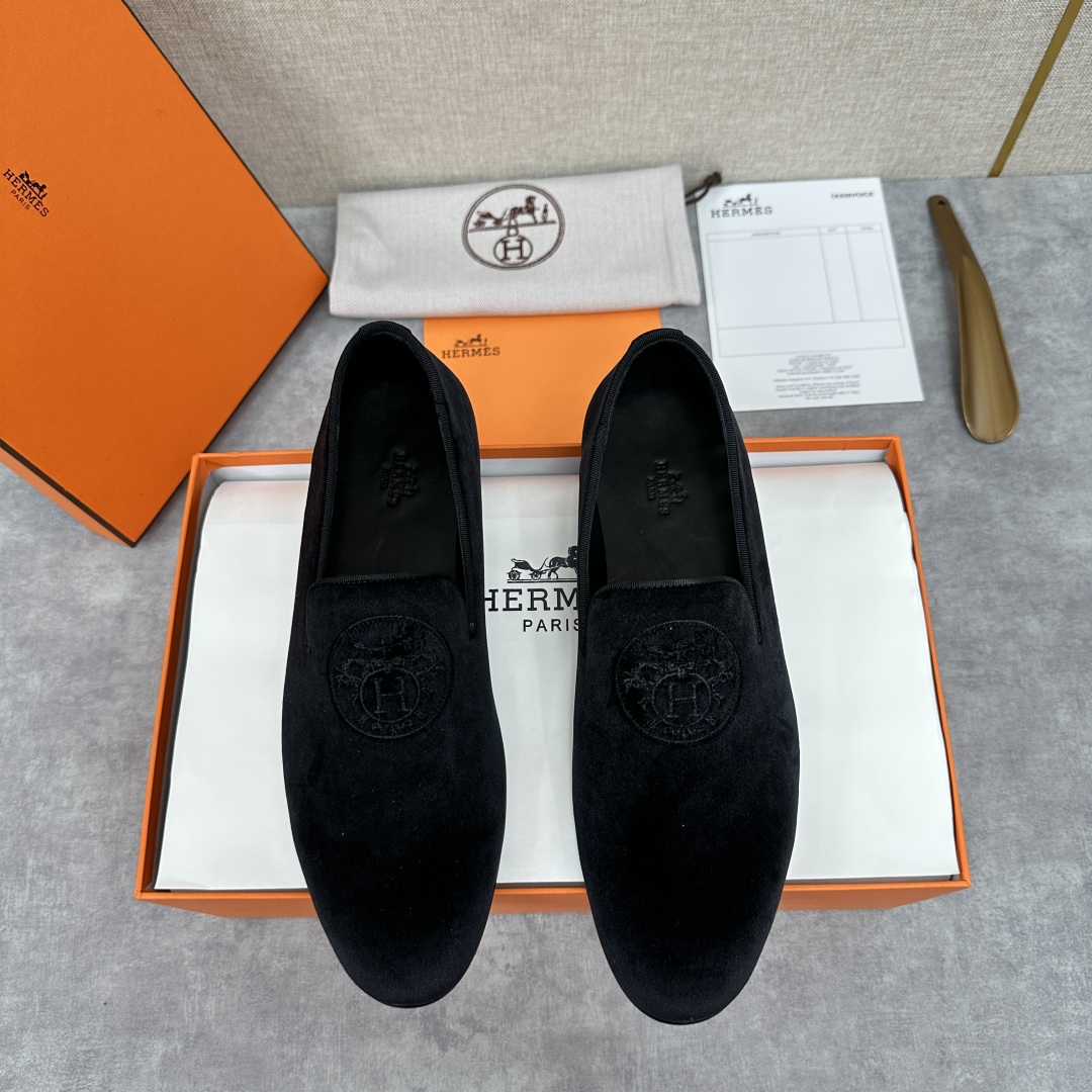 💋💍H家新品   Herme*  爱马-仕  德比乐福鞋皮鞋       官方RM B 8.650   