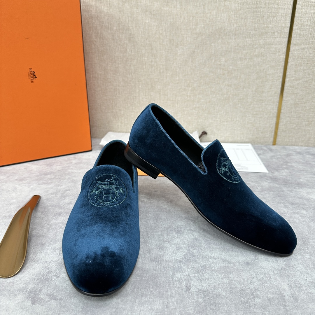 💋💍H家新品   Herme*  爱马-仕  德比乐福鞋皮鞋       官方RM B 8.650   