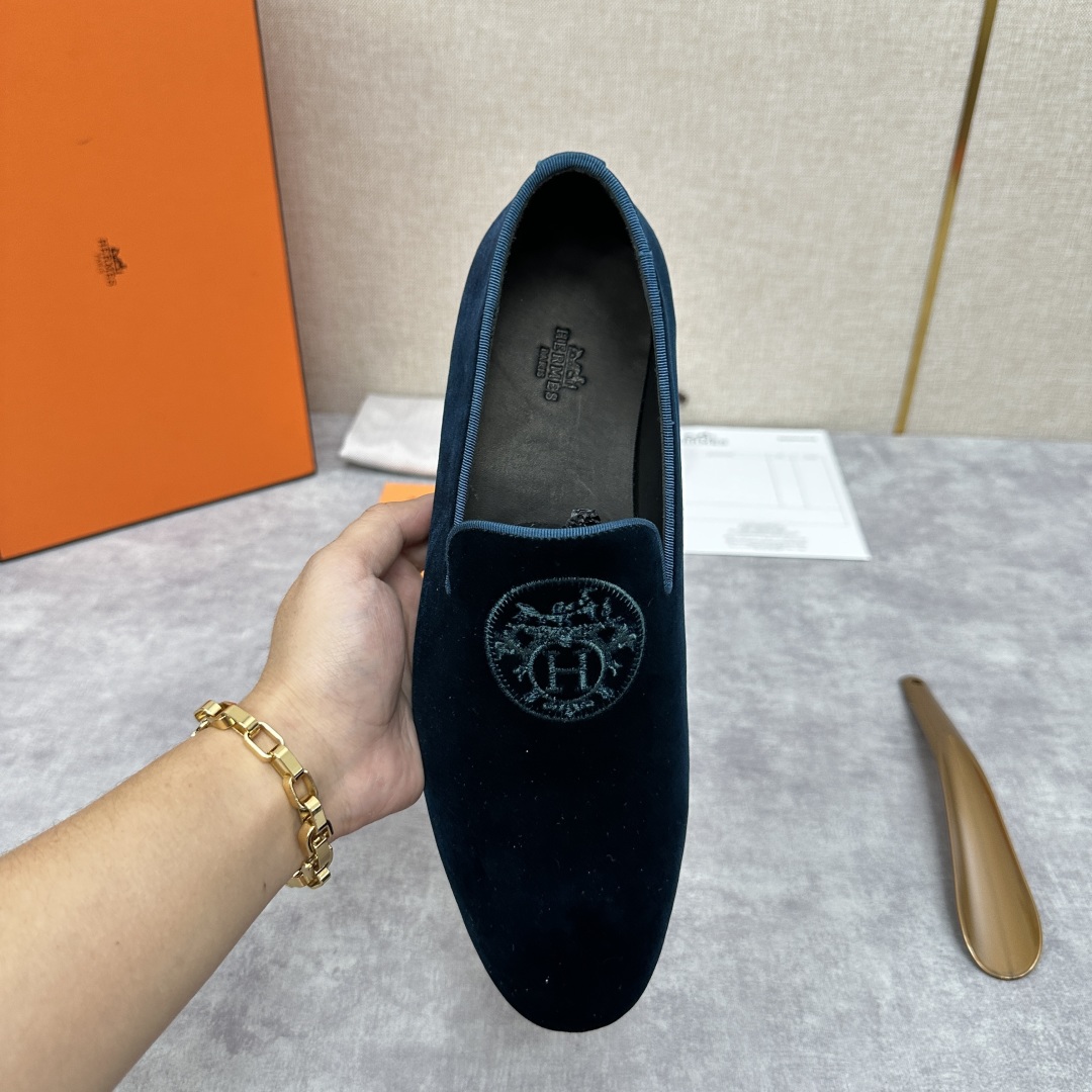 💋💍H家新品   Herme*  爱马-仕  德比乐福鞋皮鞋       官方RM B 8.650   