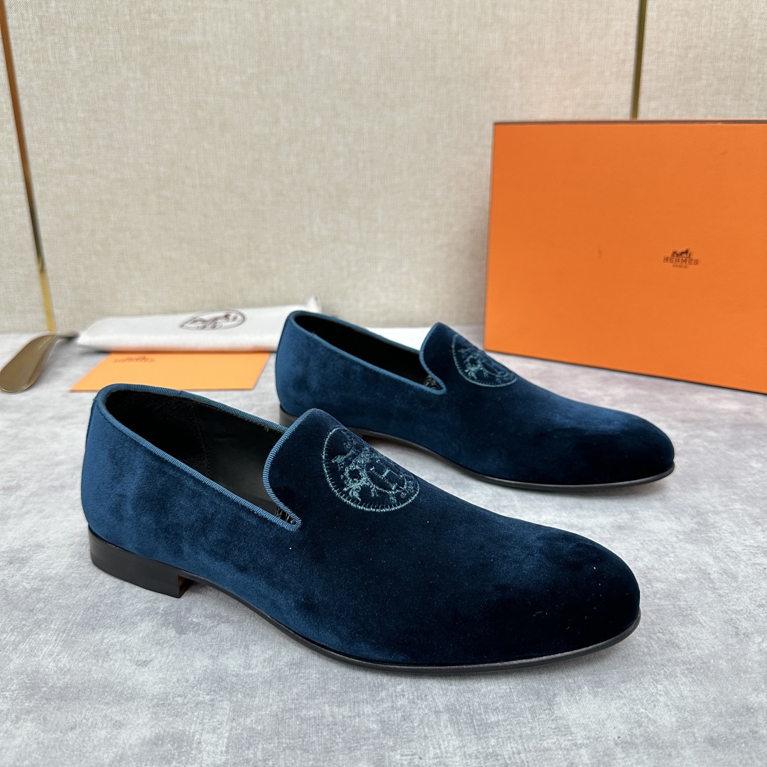 💋💍H家新品   Herme*  爱马-仕  德比乐福鞋皮鞋       官方RM B 8.650   