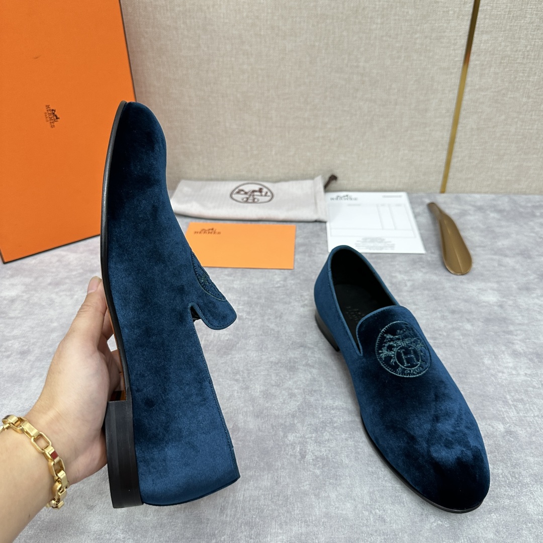💋💍H家新品   Herme*  爱马-仕  德比乐福鞋皮鞋       官方RM B 8.650   