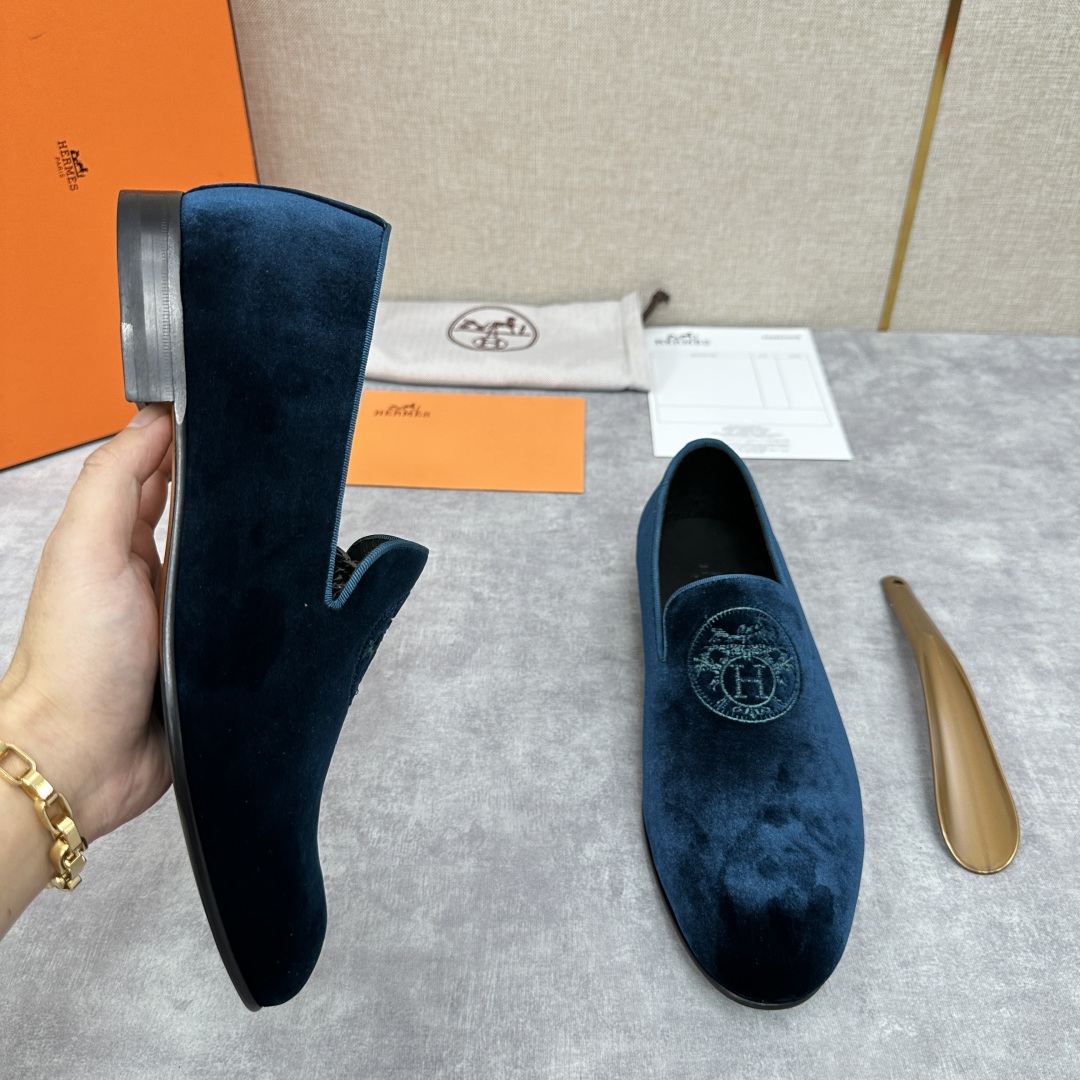 💋💍H家新品   Herme*  爱马-仕  德比乐福鞋皮鞋       官方RM B 8.650   