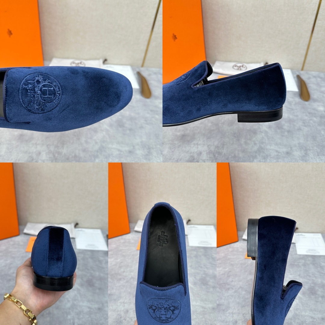 💋💍H家新品   Herme*  爱马-仕  德比乐福鞋皮鞋       官方RM B 8.650   