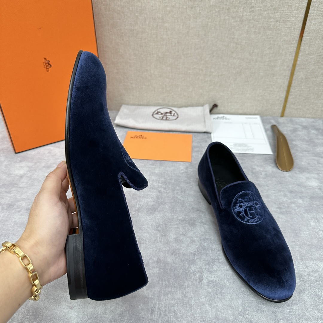 💋💍H家新品   Herme*  爱马-仕  德比乐福鞋皮鞋       官方RM B 8.650   