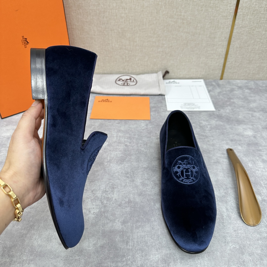 💋💍H家新品   Herme*  爱马-仕  德比乐福鞋皮鞋       官方RM B 8.650   